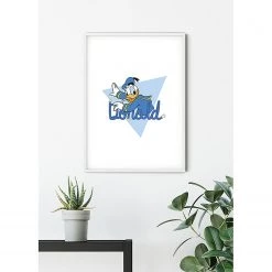 Komar Tableau déco Donald Duck Triangle - Multicolore - Papier - 50 x 70 cm -Décorations murales enfant Soldes 1000326013 220125 1504330024 MOOD DETAILS P000000001000326013 mood