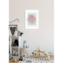 Komar Tableau déco Cinderella Rose - Multicolore - Papier - 50 x 70 cm -Décorations murales enfant Soldes 1000326015 220125 1504320023 MOOD DETAILS P000000001000326015 mood