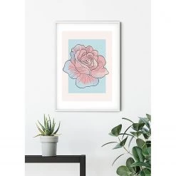 Komar Tableau déco Cinderella Rose - Multicolore - Papier - 50 x 70 cm -Décorations murales enfant Soldes 1000326015 220125 1504330024 MOOD DETAILS P000000001000326015 mood