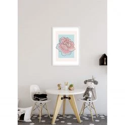 Komar Tableau déco Cinderella Rose - Multicolore - Papier - 50 x 70 cm -Décorations murales enfant Soldes 1000326015 220125 1504340022 MOOD DETAILS P000000001000326015 mood