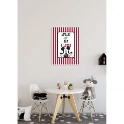 Komar Tableau déco Mickey Mouse Laugh - Multicolore - Papier - 50 x 70 cm -Décorations murales enfant Soldes 1000326019 220125 1504330022 MOOD DETAILS P000000001000326019 mood