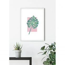 Komar Tableau déco Minnie Mouse Leaf - Multicolore - Papier - 50 x 70 cm -Décorations murales enfant Soldes 1000326023 220125 1504340023 MOOD DETAILS P000000001000326023 mood