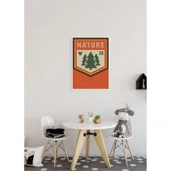 Komar Tableau déco Mickey Mouse Nature - Multicolore - Papier - 50 x 70 cm -Décorations murales enfant Soldes 1000326025 220125 1504340020 MOOD DETAILS P000000001000326025 mood