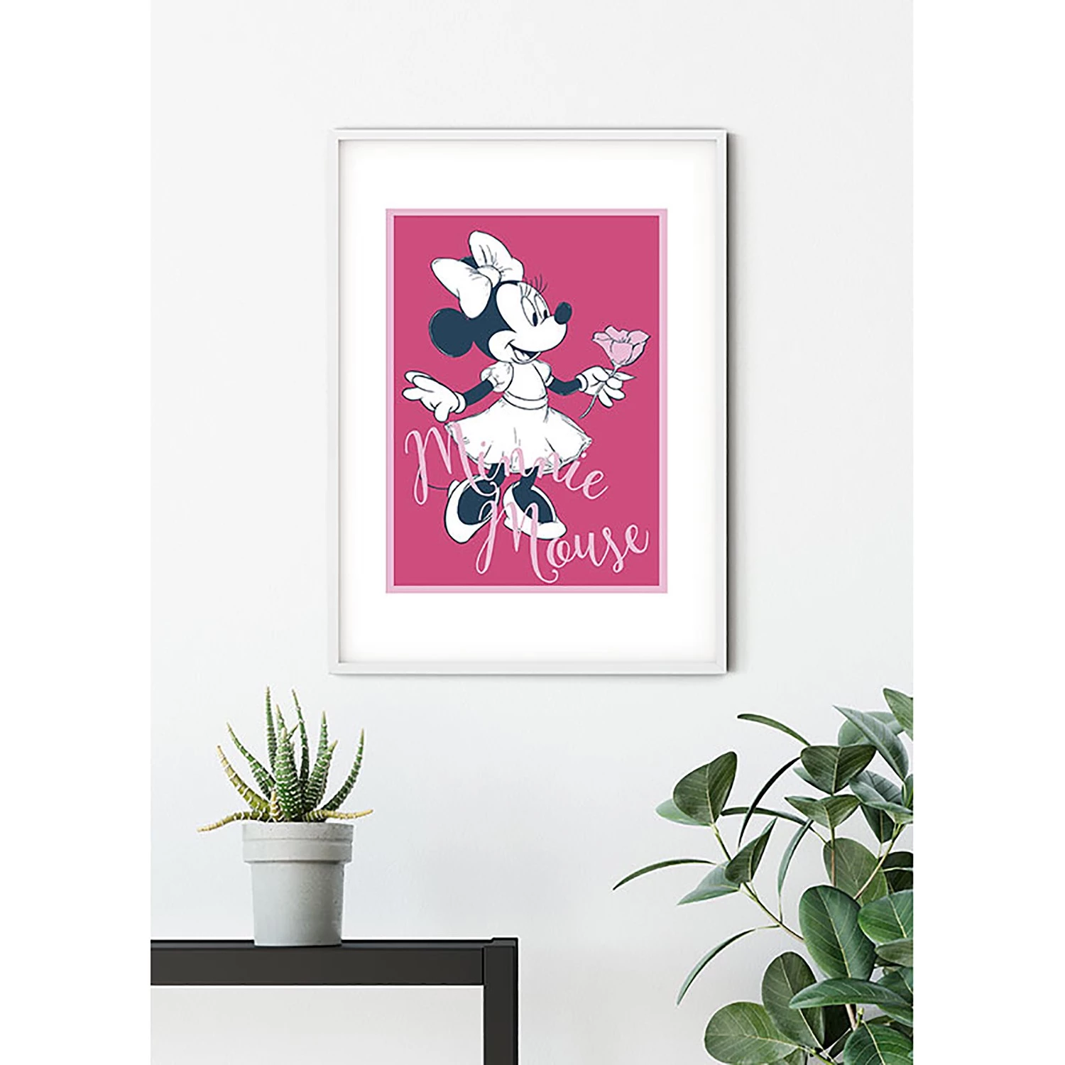Komar Tableau déco Minnie Mouse Girlie - Rouge / Blanc - Papier - 50 x 70 cm 4 Komar Tableau déco Minnie Mouse Girlie - Rouge / Blanc - Papier - 50 x 70 cm – Image 4