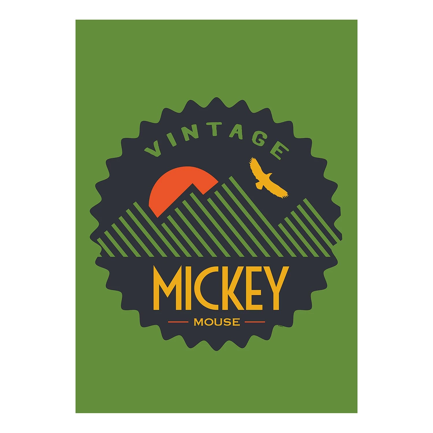 Komar Tableau déco Mickey Mouse Vintage - Multicolore - Papier - 50 x 70 cm 1 Komar Tableau déco Mickey Mouse Vintage - Multicolore - Papier - 50 x 70 cm