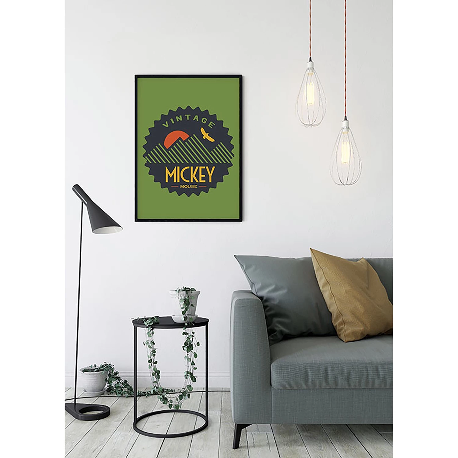 Komar Tableau déco Mickey Mouse Vintage - Multicolore - Papier - 50 x 70 cm 6 Komar Tableau déco Mickey Mouse Vintage - Multicolore - Papier - 50 x 70 cm – Image 6