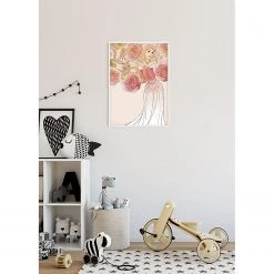 Komar Tableau déco Sleeping Beauty Roses - Multicolore - Papier - 50 x 70 cm -Décorations murales enfant Soldes 1000326031 220125 1504360024 MOOD DETAILS P000000001000326031 mood