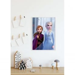 Komar Tableau déco Frozen Sisters in the Wood - Multicolore - Papier - 50 x 70 cm -Décorations murales enfant Soldes 1000326032 220125 1504350022 MOOD DETAILS P000000001000326032 mood