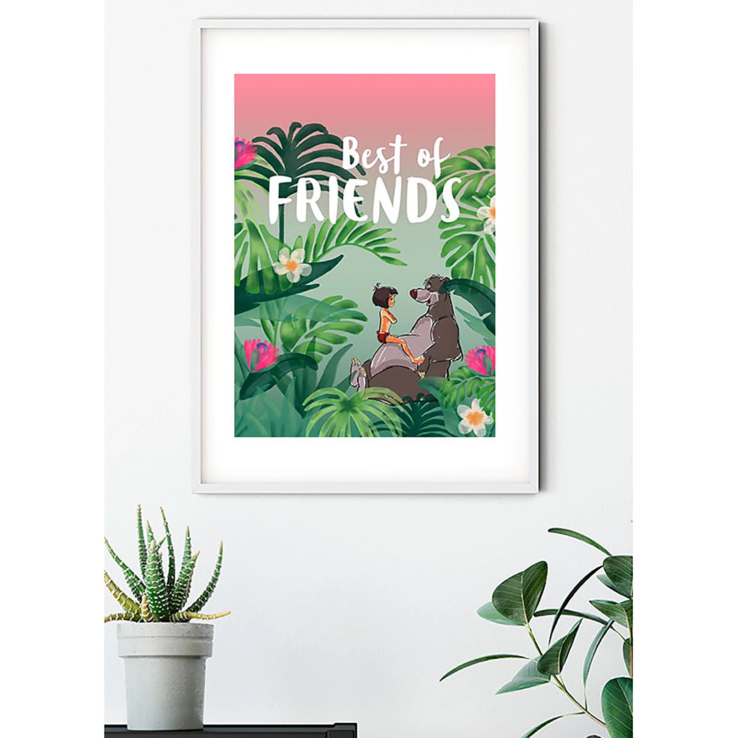 Komar Tableau déco Jungle Book Best of Friends - Multicolore - Papier - 50 x 70 cm 3 Komar Tableau déco Jungle Book Best of Friends - Multicolore - Papier - 50 x 70 cm – Image 3