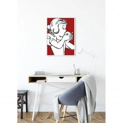Komar Tableau déco Snow White Apple Bite red - Rouge / Blanc - Papier - 50 x 70 cm -Décorations murales enfant Soldes 1000326042 220125 1504370023 MOOD DETAILS P000000001000326042 mood