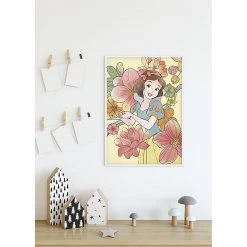 Komar Tableau déco Snow White Flowers - Multicolore - Papier - 50 x 70 cm -Décorations murales enfant Soldes 1000326043 220125 1504360023 MOOD DETAILS P000000001000326043 mood