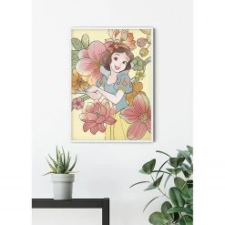 Komar Tableau déco Snow White Flowers - Multicolore - Papier - 50 x 70 cm -Décorations murales enfant Soldes 1000326043 220125 1504360024 MOOD DETAILS P000000001000326043 mood