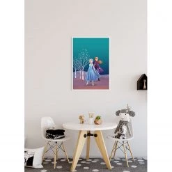 Komar Tableau déco Frozen Sisters - Multicolore - Papier - 50 x 70 cm -Décorations murales enfant Soldes 1000326046 220125 1504360020 MOOD DETAILS P000000001000326046 mood