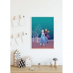 Komar Tableau déco Frozen Sisters - Multicolore - Papier - 50 x 70 cm -Décorations murales enfant Soldes 1000326046 220125 1504380024 MOOD DETAILS P000000001000326046 mood