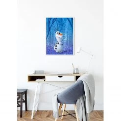 Komar Tableau déco Frozen Olaf Crystal - Multicolore - Papier - 50 x 70 cm -Décorations murales enfant Soldes 1000326047 220125 1504360021 MOOD DETAILS P000000001000326047 mood