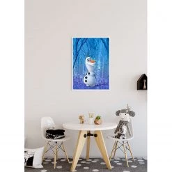 Komar Tableau déco Frozen Olaf Crystal - Multicolore - Papier - 50 x 70 cm -Décorations murales enfant Soldes 1000326047 220125 1504370023 MOOD DETAILS P000000001000326047 mood