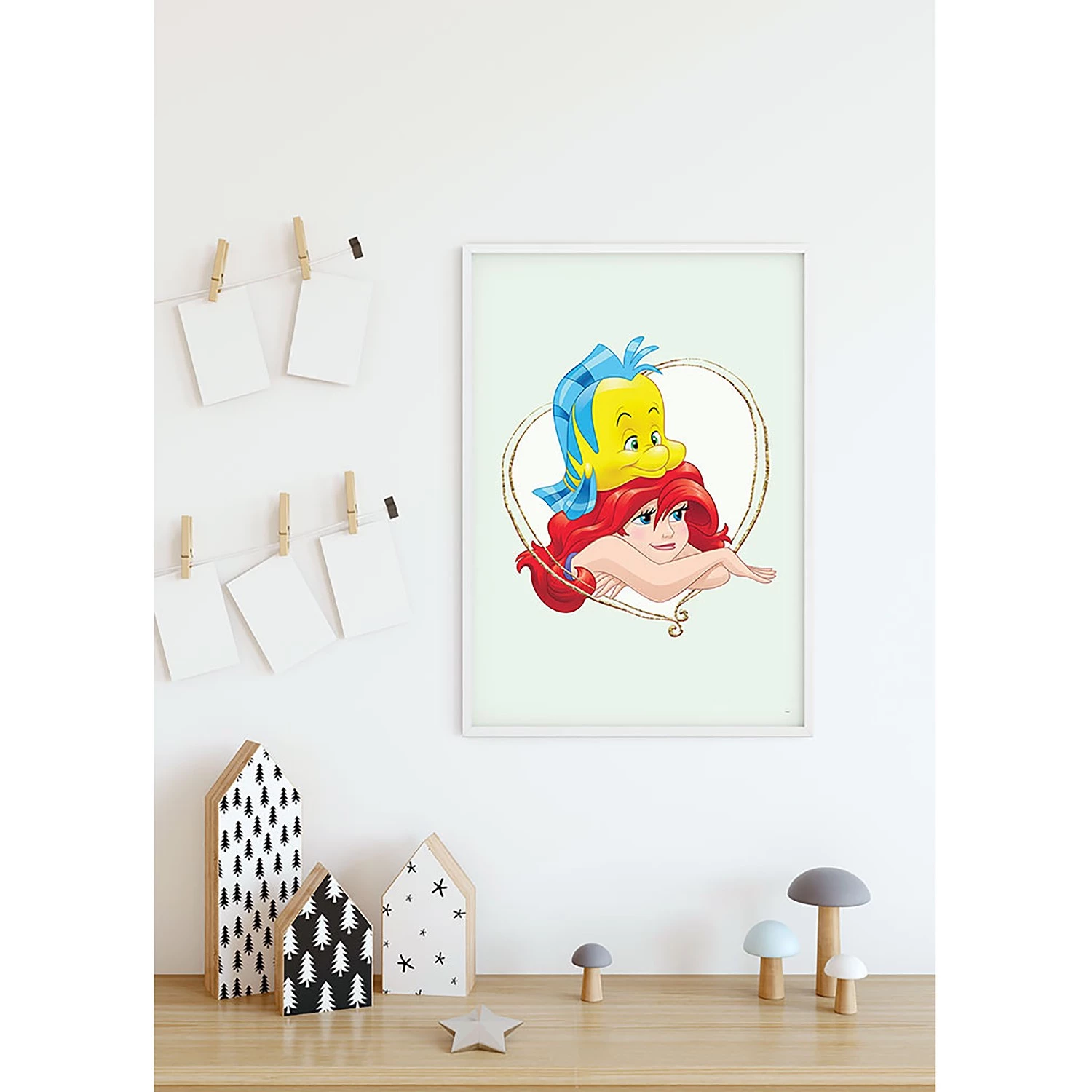 Komar Tableau déco Ariel und Fabius - Multicolore - Papier - 50 x 70 cm 7 Komar Tableau déco Ariel und Fabius - Multicolore - Papier - 50 x 70 cm – Image 7