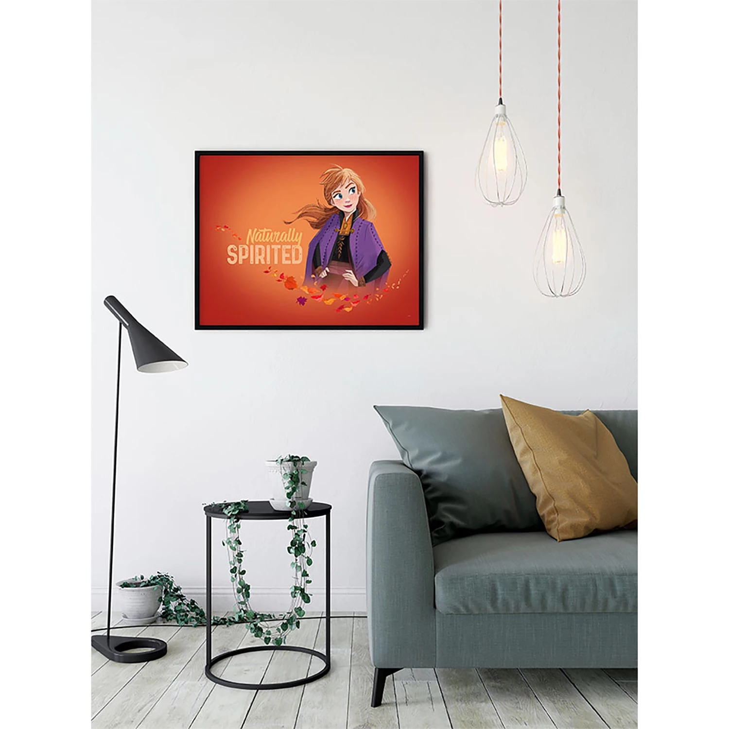 Komar Tableau déco Frozen 2 Anna Autumn Spirit - Rouge / Violet - Papier - 70 x 50 cm 5 Komar Tableau déco Frozen 2 Anna Autumn Spirit - Rouge / Violet - Papier - 70 x 50 cm – Image 5