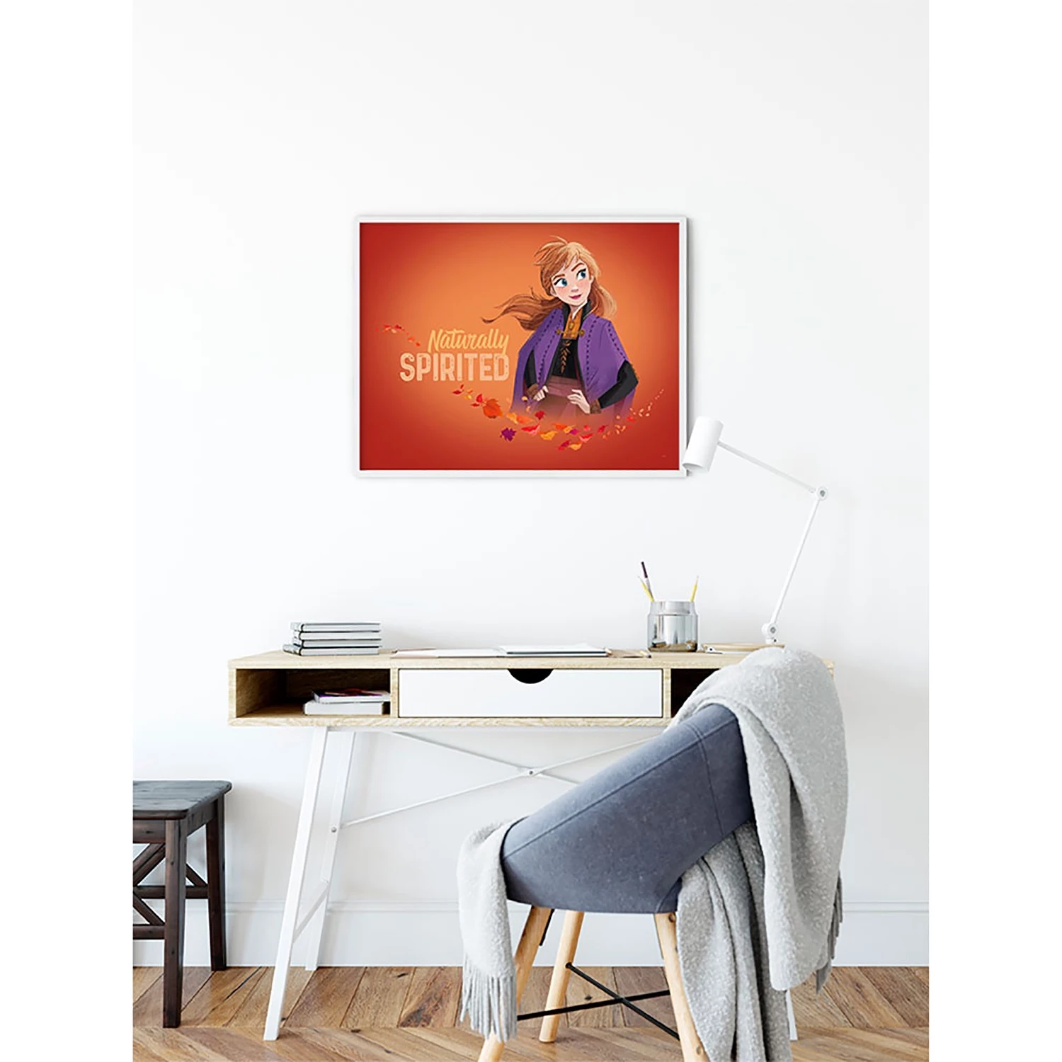 Komar Tableau déco Frozen 2 Anna Autumn Spirit - Rouge / Violet - Papier - 70 x 50 cm 7 Komar Tableau déco Frozen 2 Anna Autumn Spirit - Rouge / Violet - Papier - 70 x 50 cm – Image 7