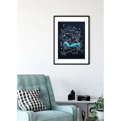 Komar Tableau déco Jasmin Dreaming - Multicolore - Papier - 50 x 70 cm -Décorations murales enfant Soldes 1000326057 220125 1504410020 MOOD DETAILS P000000001000326057 mood