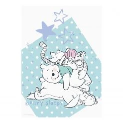 Komar Tableau déco Winnie Pooh Beary Sleepy - Multicolore - Papier - 50 x 70 cm