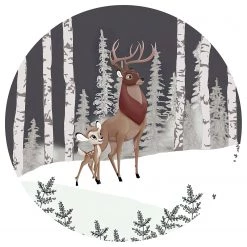 Komar Papier peint Bambi Great Prince - Adhésif