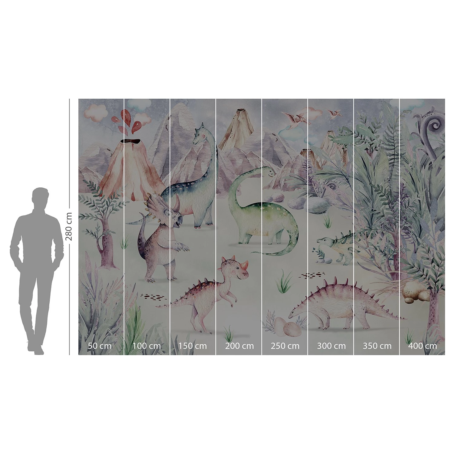 Komar Papier peint Dino Playground 4 Komar Papier peint Dino Playground – Image 4