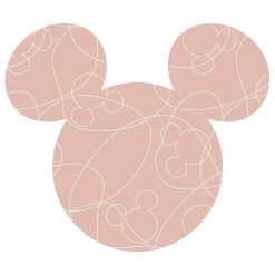 Komar Papier peint Mickey Head Knotted - Adhésif