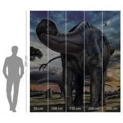 Komar Papier peint Argentinosaurus -Décorations murales enfant Soldes 1000353192 220610 500 SKETCH DETAILS P000000001000353192 sketch