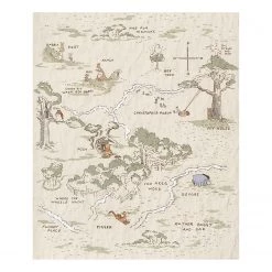 Komar Papier peint Winnie the Pooh Map