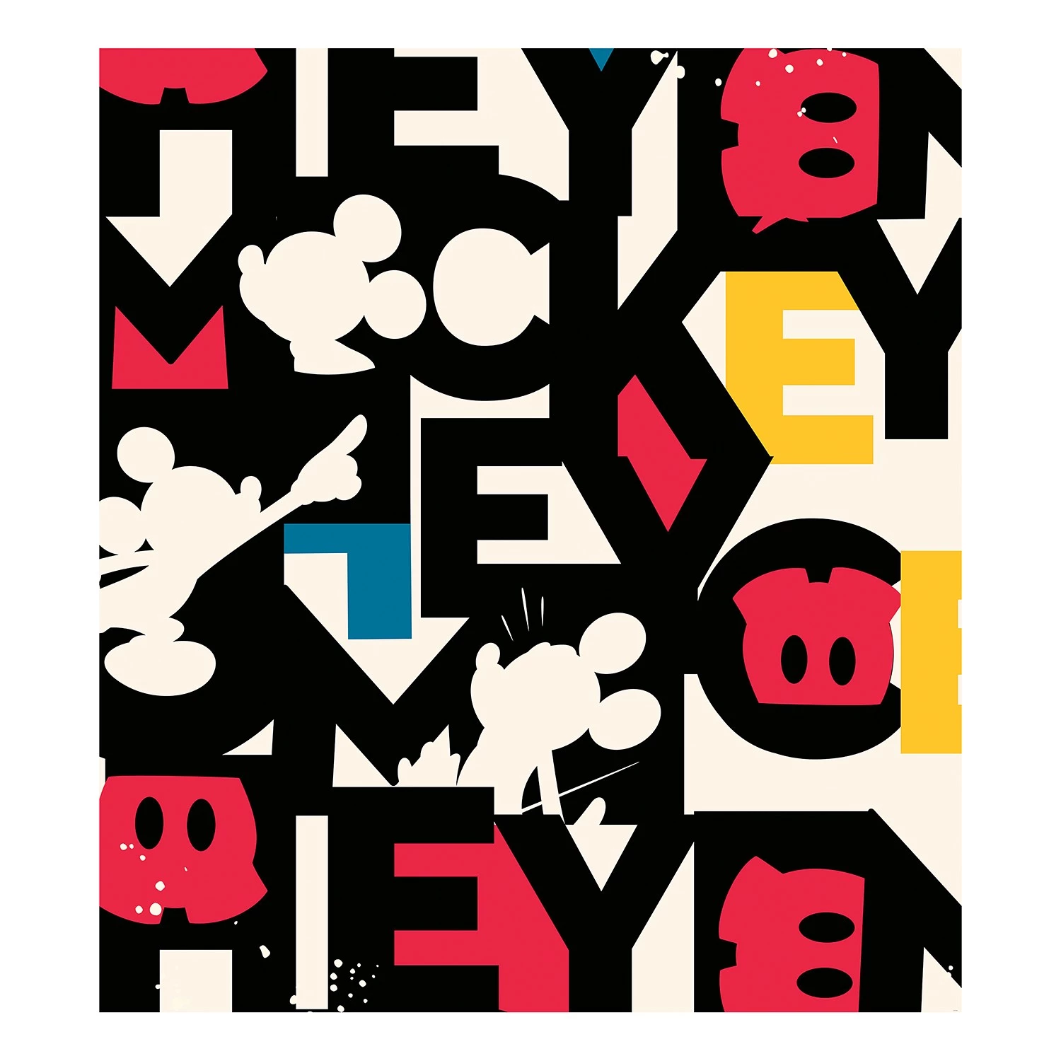 Komar Papier peint Mickey Mixup 1 Komar Papier peint Mickey Mixup