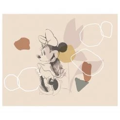 Komar Papier peint Minnie Soft Shapes