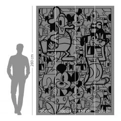 Komar Papier peint Mickey Constructive -Décorations murales enfant Soldes 1000353223 220610 500 SKETCH DETAILS P000000001000353223 sketch