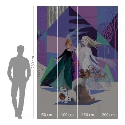 Komar Papier peint Frozen Abstract Arendelle 7 Komar Papier peint Frozen Abstract Arendelle -Décorations murales enfant Soldes 1000353225 220610 500 SKETCH DETAILS P000000001000353225 sketch