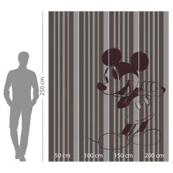 Komar Papier peint Mickey Tone-on-Tone -Décorations murales enfant Soldes 1000353227 220610 500 SKETCH DETAILS P000000001000353227 sketch