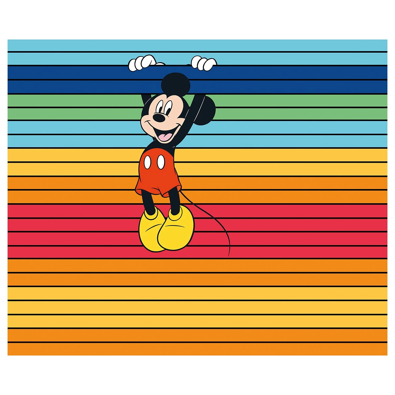 Komar Papier peint Mickey Magic Rainbow 1 Komar Papier peint Mickey Magic Rainbow