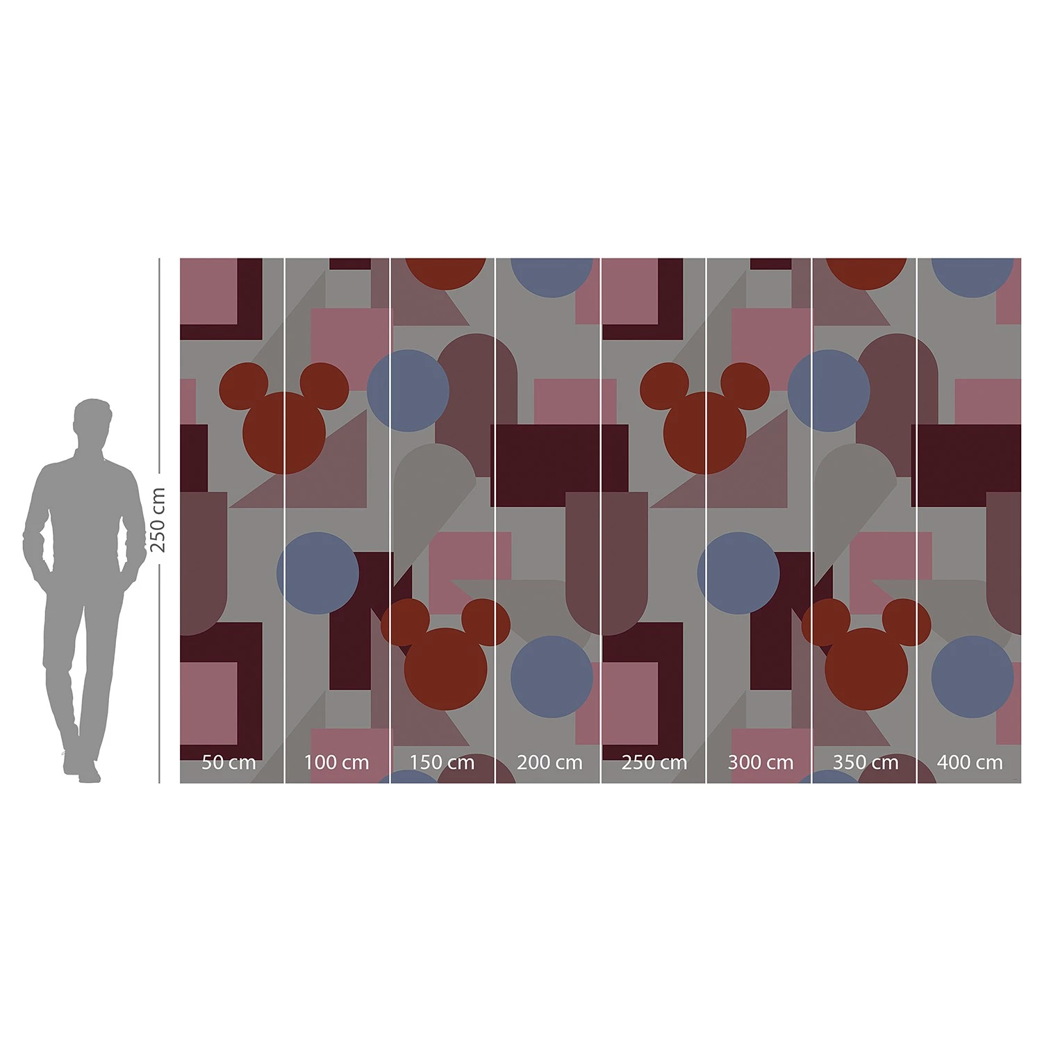 Komar Papier peint Colourful Mickey 4 Komar Papier peint Colourful Mickey – Image 4